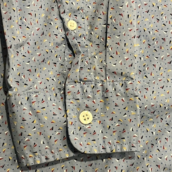 Vineyard Vines Men’s Large Slim Fit Colorful Boat Button Down - Picture 4 of 13